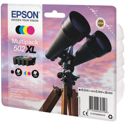 Sada originlnch cartridge EPSON 502 XL (T02W6)